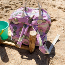 Load image into Gallery viewer, Mochila de rede ABACAXI LILÁS