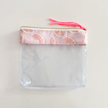 Load image into Gallery viewer, Bolsa transparente "2 em 1" TANGERINA 🍊
