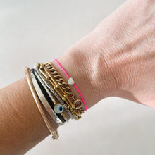 Load image into Gallery viewer, Conjunto pulseiras MOM & ME ♡ prata