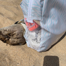 Load image into Gallery viewer, Mochila de rede ZEBRA TURQUESA