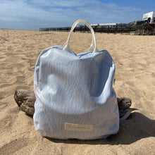 Load image into Gallery viewer, Mochila de rede ZEBRA TURQUESA