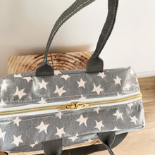 Load image into Gallery viewer, Lancheira M ESTRELAS ANTRACITE