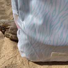 Load image into Gallery viewer, Mochila de rede ZEBRA TURQUESA