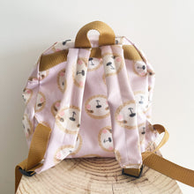 Load image into Gallery viewer, Mochila pequena PREGUIÇAS 🦥 ROSA