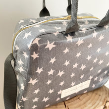 Load image into Gallery viewer, Lancheira M ESTRELAS ANTRACITE