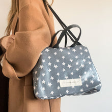 Load image into Gallery viewer, Lancheira M ESTRELAS ANTRACITE