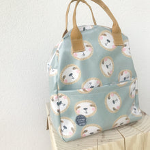 Load image into Gallery viewer, Mochila pequena PREGUIÇA AZUL 🦥