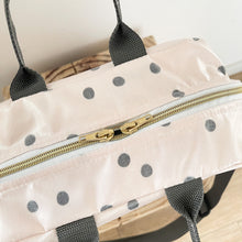 Load image into Gallery viewer, Lancheira M BOLINHAS BEGE