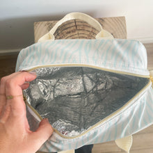 Load image into Gallery viewer, Lancheira M ZEBRA TURQUESA 💥 promo 💥