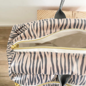 Saco de desporto ZEBRA TAUPE