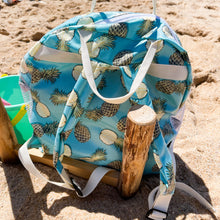 Load image into Gallery viewer, Mochila de rede ABACAXI AZUL