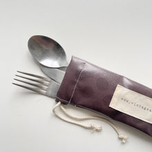 Load image into Gallery viewer, Bolsa para talheres DARK CHOCOLAT