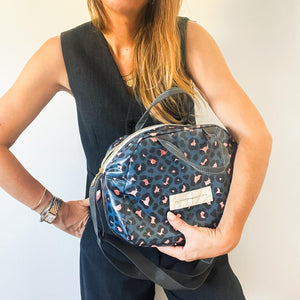 Lancheira ANIMAL PRINT AZUL