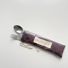 Load image into Gallery viewer, Bolsa para talheres DARK CHOCOLAT