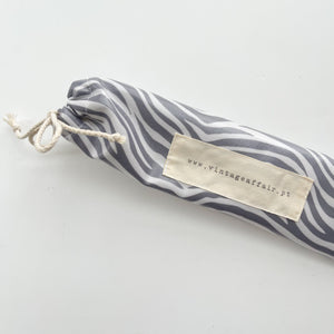Bolsa para talheres ZEBRA CINZA