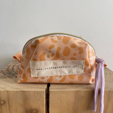 Necessaire pequeno LÉO AMARELO