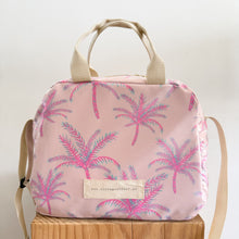 Load image into Gallery viewer, Lancheira M PINK PALMS