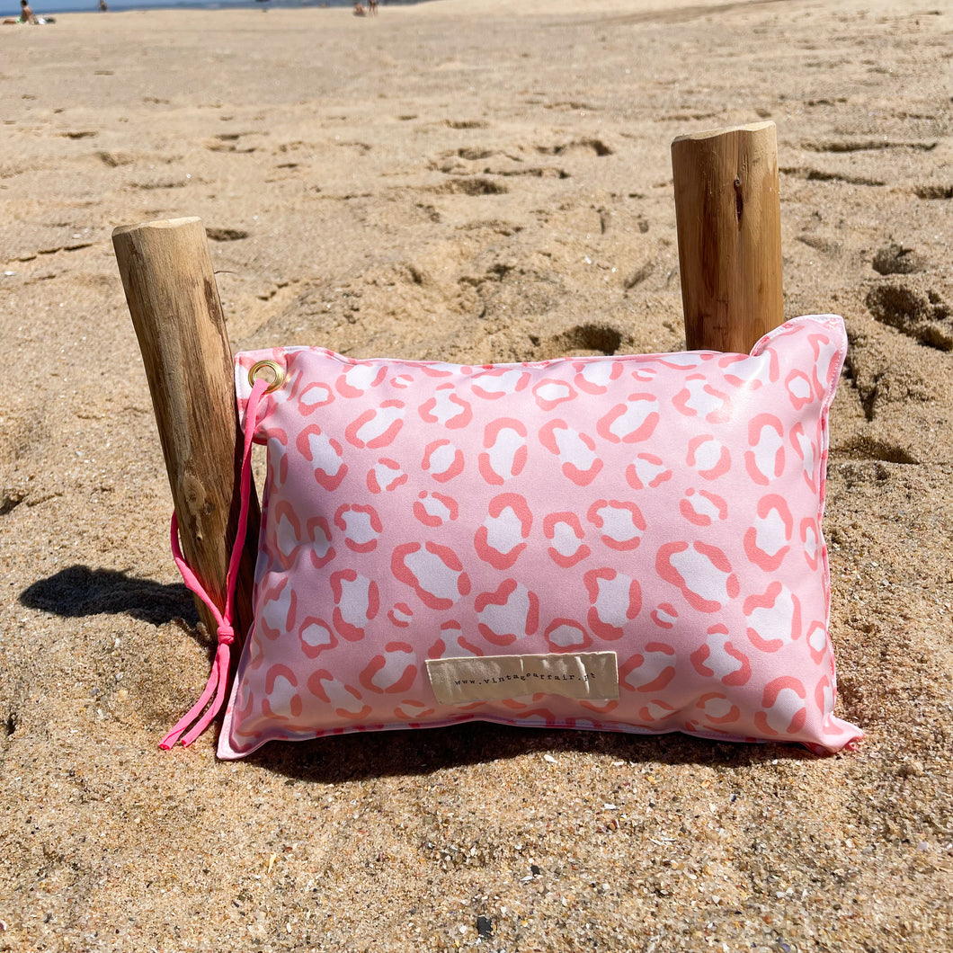 Almofada de praia LÉO ROSA