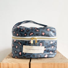 Load image into Gallery viewer, Necessaire térmico ANIMAL PRINT AZUL