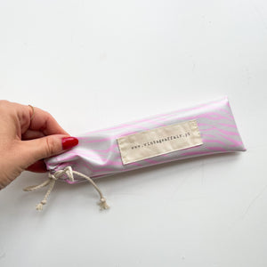 Bolsa para talhares ZEBRA ROSA NEON