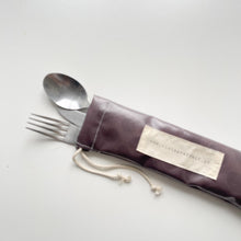 Load image into Gallery viewer, Bolsa para talheres DARK CHOCOLAT