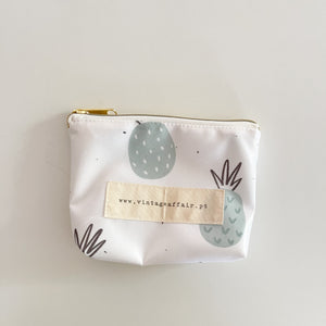 Bolsa transparente “2 em 1” ANANÁS MENTA