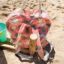 Load image into Gallery viewer, Mochila de rede ABACAXI LARANJA