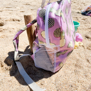 Mochila de rede ABACAXI LILÁS