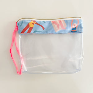 Bolsa transparente “2 em 1” DAY AT THE POOL