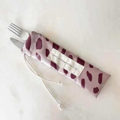 Bolsa para talheres BURGUNDY