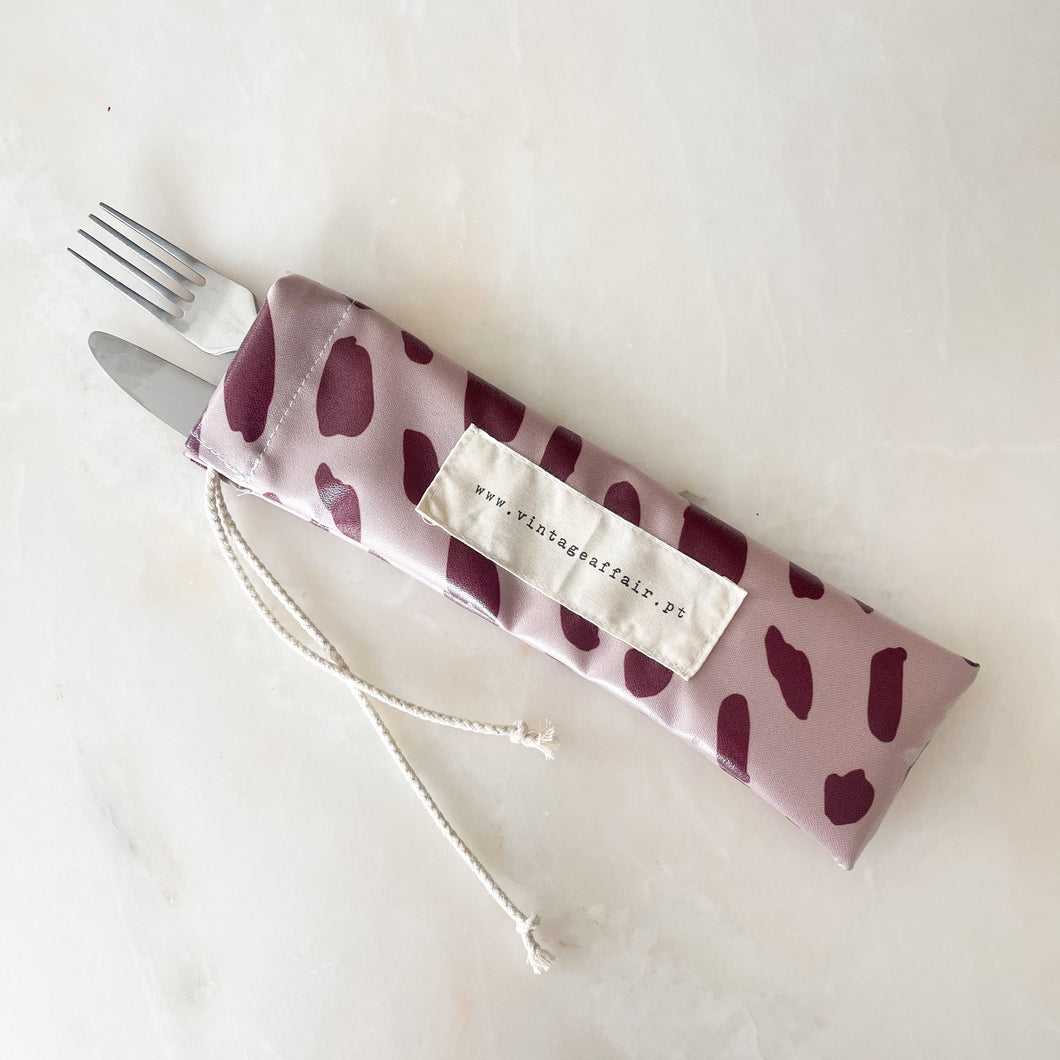 Bolsa para talheres BURGUNDY