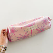 Load image into Gallery viewer, Bolsa para acessórios cabelo PINK PALMS