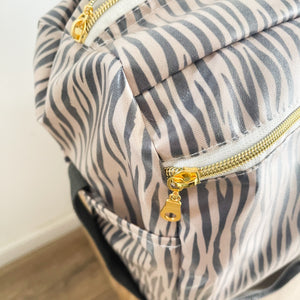 Saco de desporto ZEBRA TAUPE