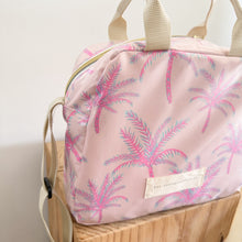 Load image into Gallery viewer, Lancheira M PINK PALMS