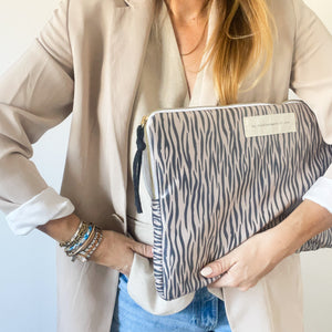 Capa para PC portátil ZEBRA TAUPE