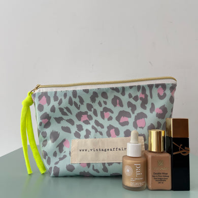 Bolsa plastificada ANIMAL PRINT VERDE