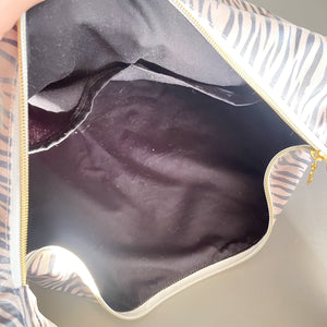 Maxi carteira ZEBRA TAUPE