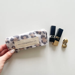 Bolsa para óculos LEOPARDO CLARO