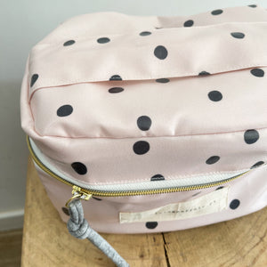Necessaire térmico BOLINHAS BEGE