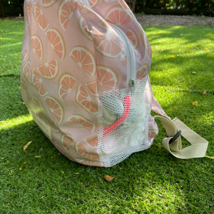 Mochila de rede TANGERINA  🍊
