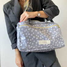 Load image into Gallery viewer, saco de desporto DOTS CINZA