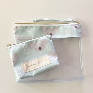 Bolsa transparente "2 em 1" KOALAS 🐨