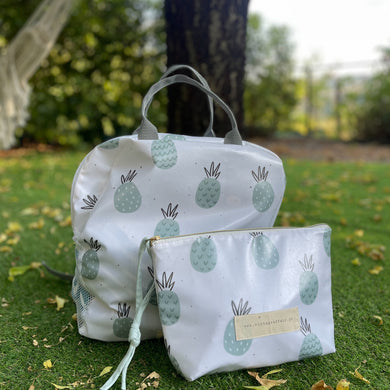 Mochila de rede ANANÁS MENTA
