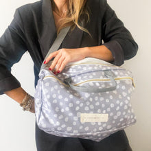 Load image into Gallery viewer, saco de desporto DOTS CINZA