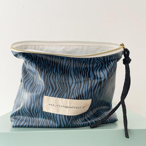 bolsa plastificada XL DEEP BLUE