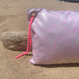 Almofada de Praia ZEBRA ROSA NEON