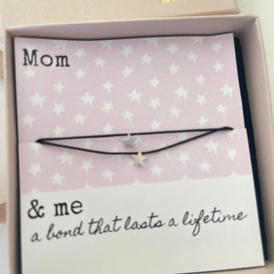 Conjunto pulseiras MOM & ME ★ prata