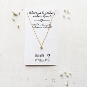 Letter necklace