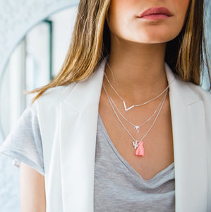 Silver cactus + tassel