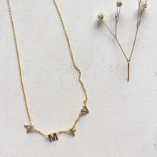 Load image into Gallery viewer, four letters necklace